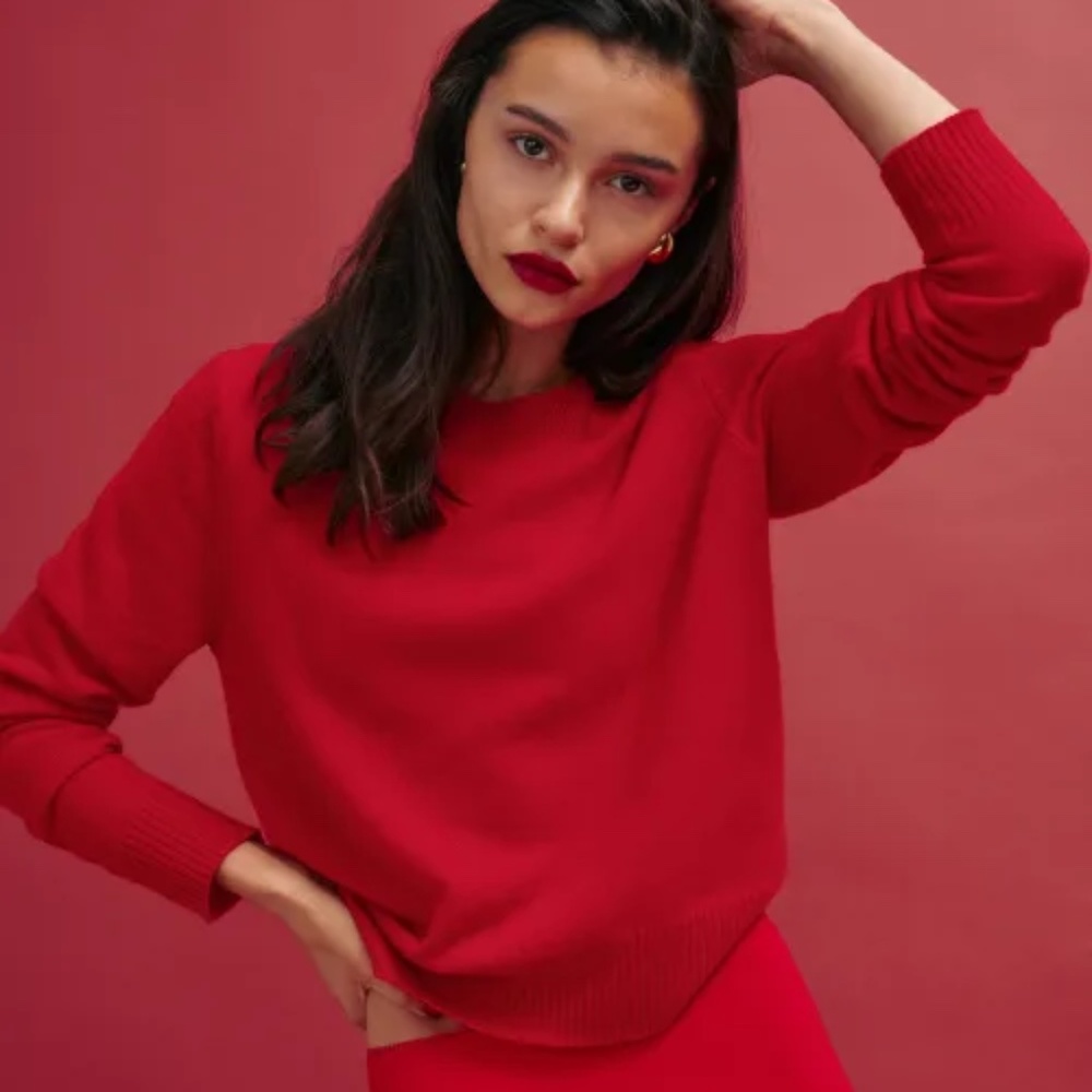 Dana Cashmere Sweater XL NWT The Reformation